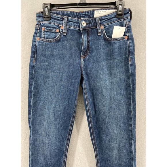 NWT Rag & Bone Jeans Womens Sz 25 Cate Mid‎ Rise Skinny in Chelsea $198 - Picture 3 of 16